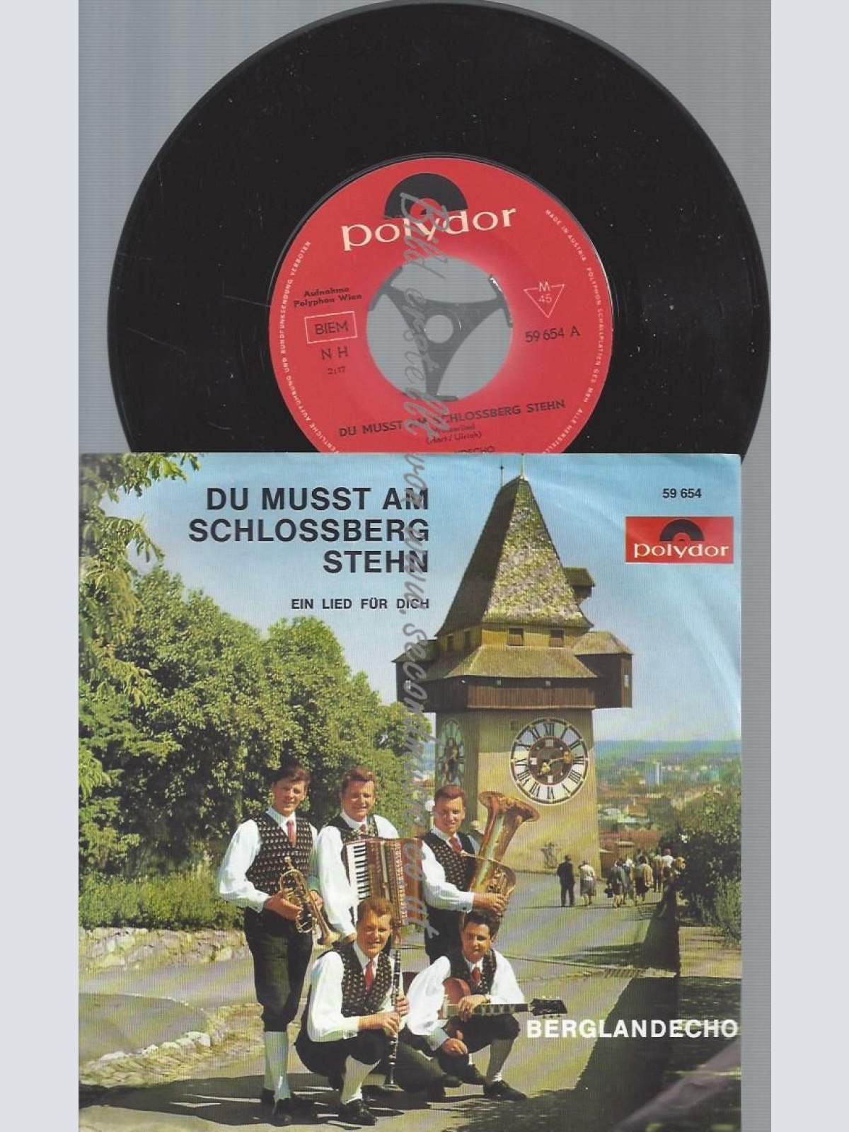 7" DAS BERGLANDECHO DU MUSST AM SCHLOSSBERG STEHN