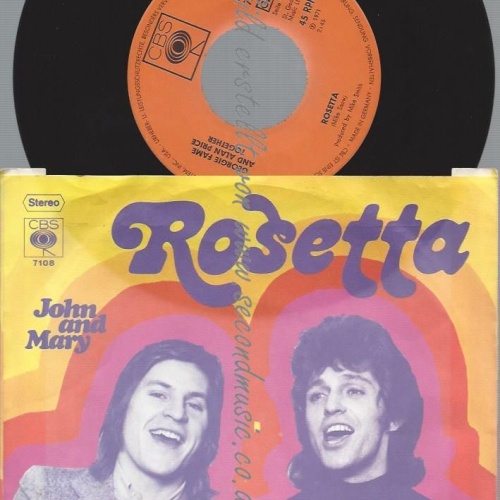 7"   Georgie Fame & Alan Price  Rosetta