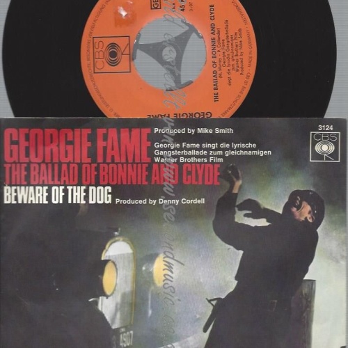 7"   Georgie Fame  The Ballad Of Bonnie And Clyde