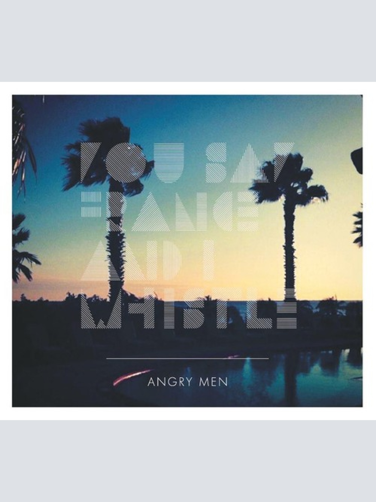 CD, Album You Say France & I Whistle - Angry Men