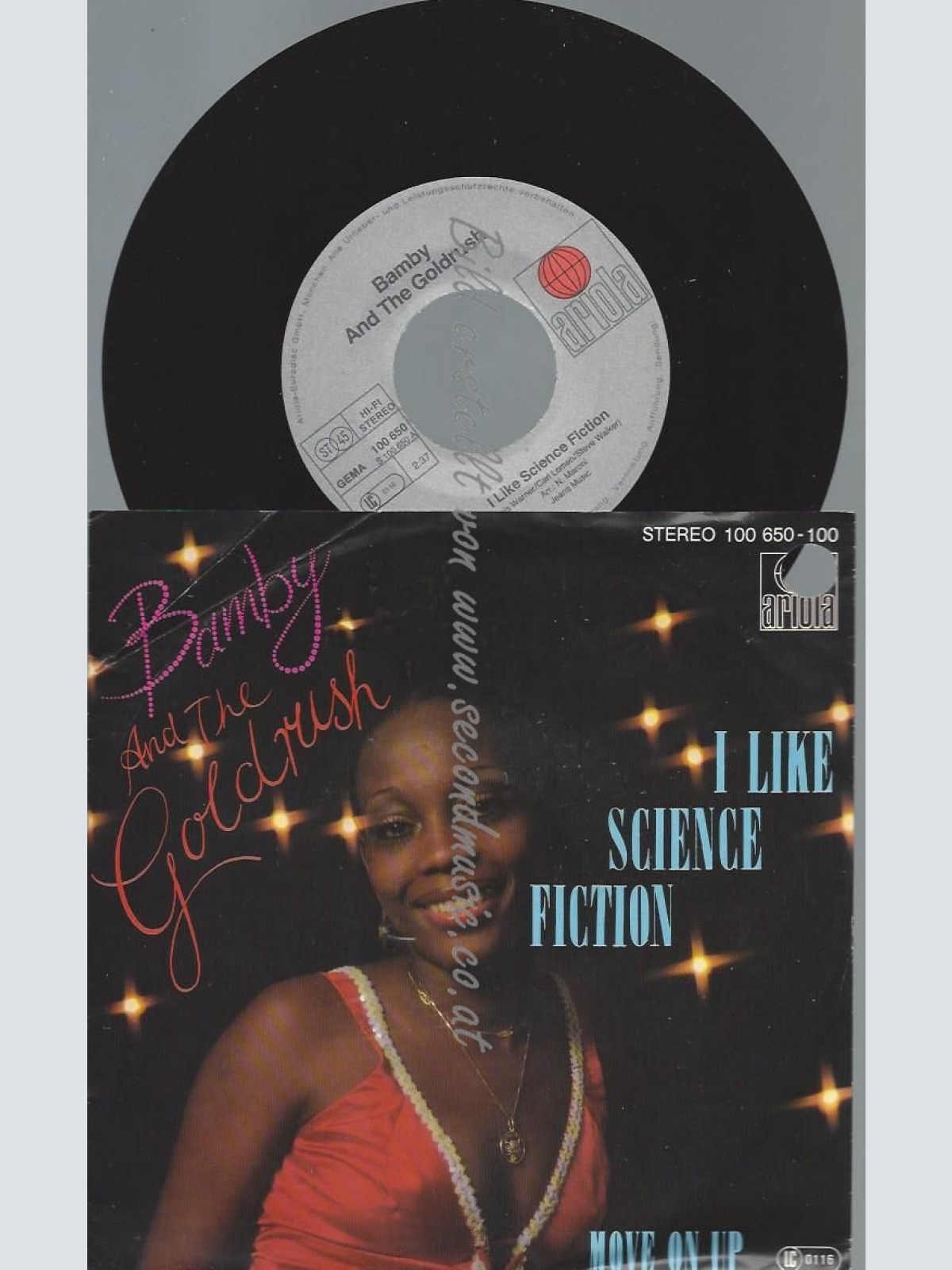 7" Bamby And The Goldrush – I Like Science Fiction