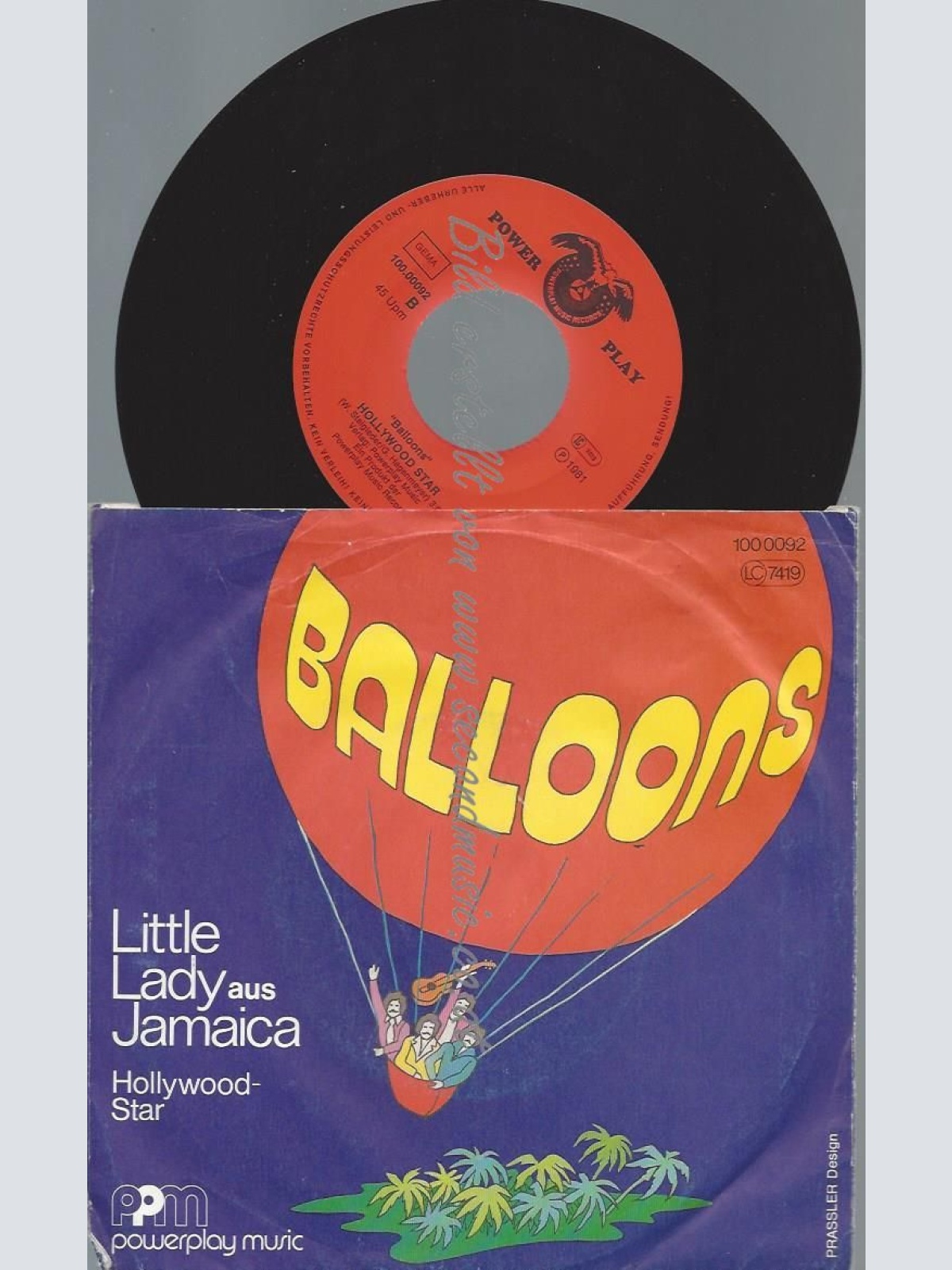 7"  Balloons  Little Lady Aus Jamaica