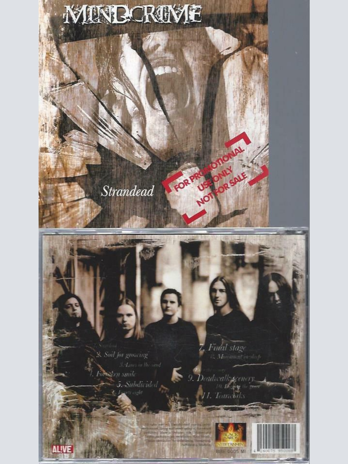 CD-- Mindcrime – Strandead  // PROMO