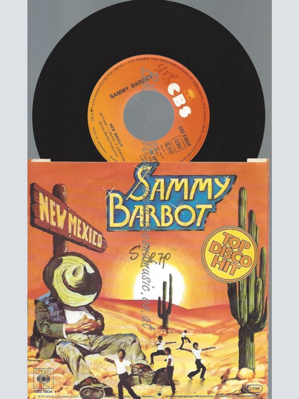 7"   Sammy Barbot  New Mexico