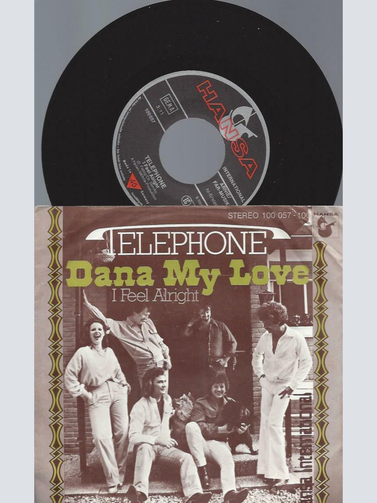 7" Telephone  – Dana My Love