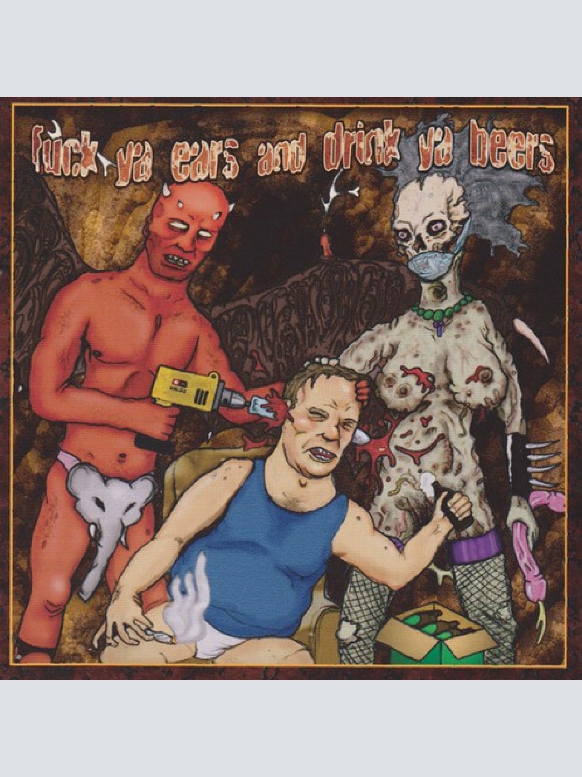 CD Maximum Perversion / Ebolie - Fuck Ya Ears And Drink Ya Beers