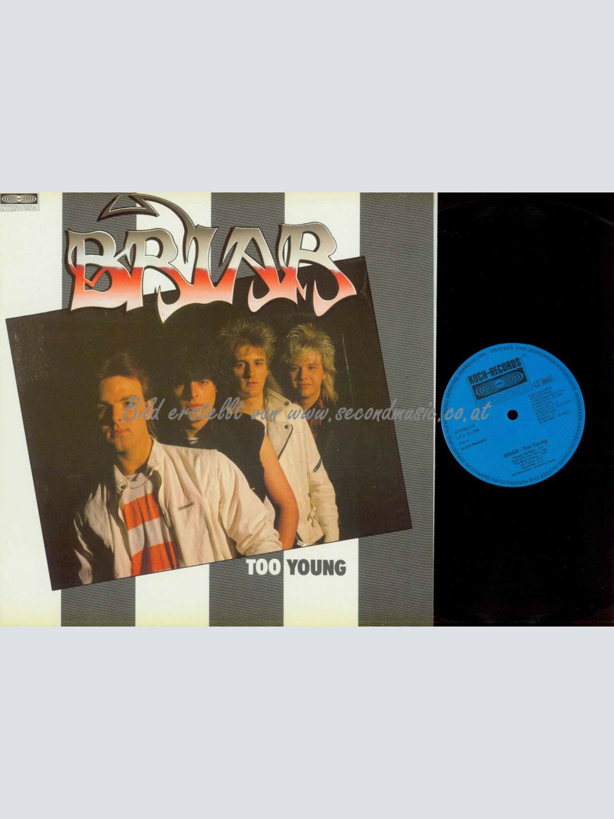 LP--Briar – Too Young  /   NM