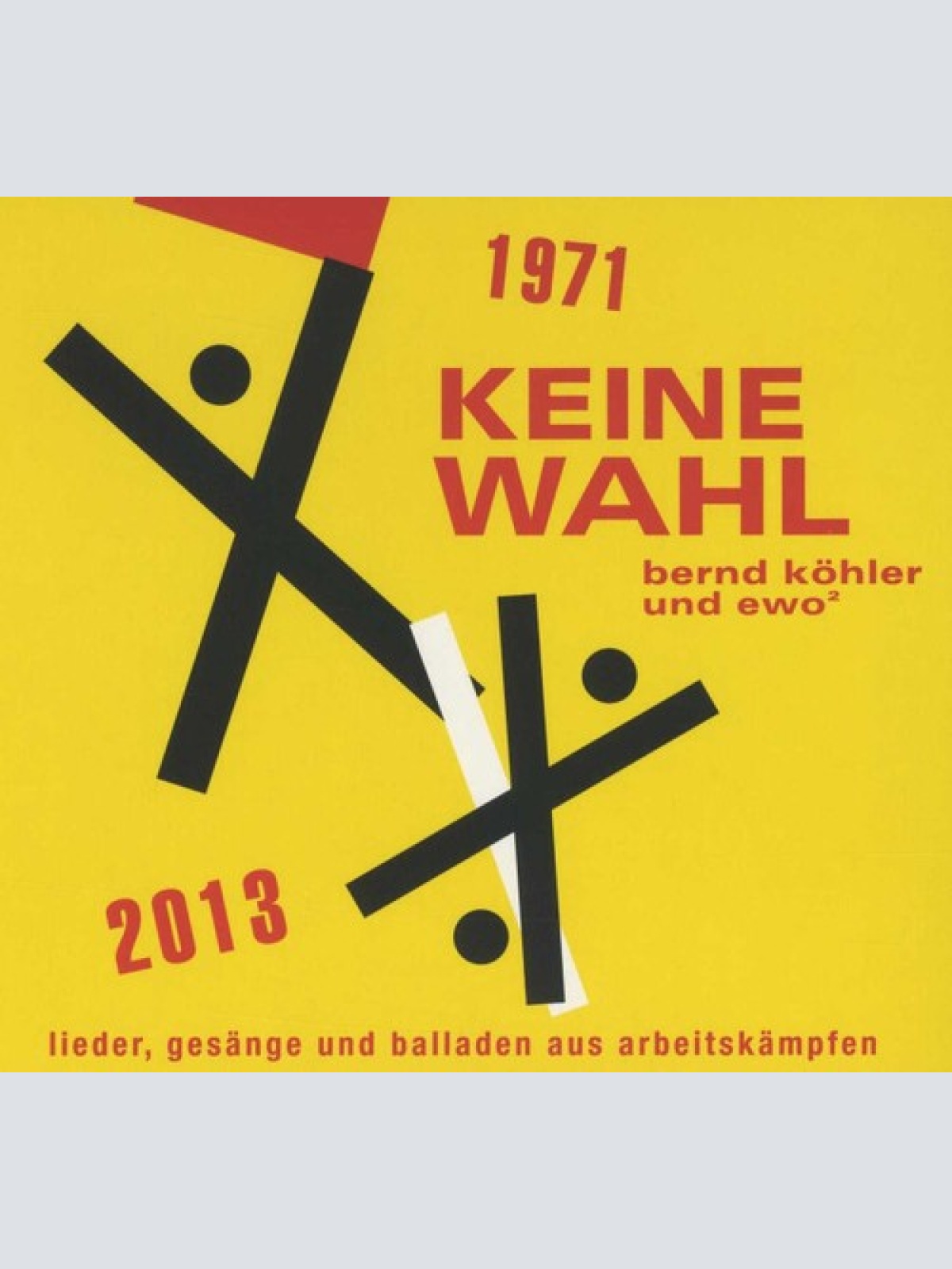 CD Bernd Köhler und ewo² - Keine Wahl