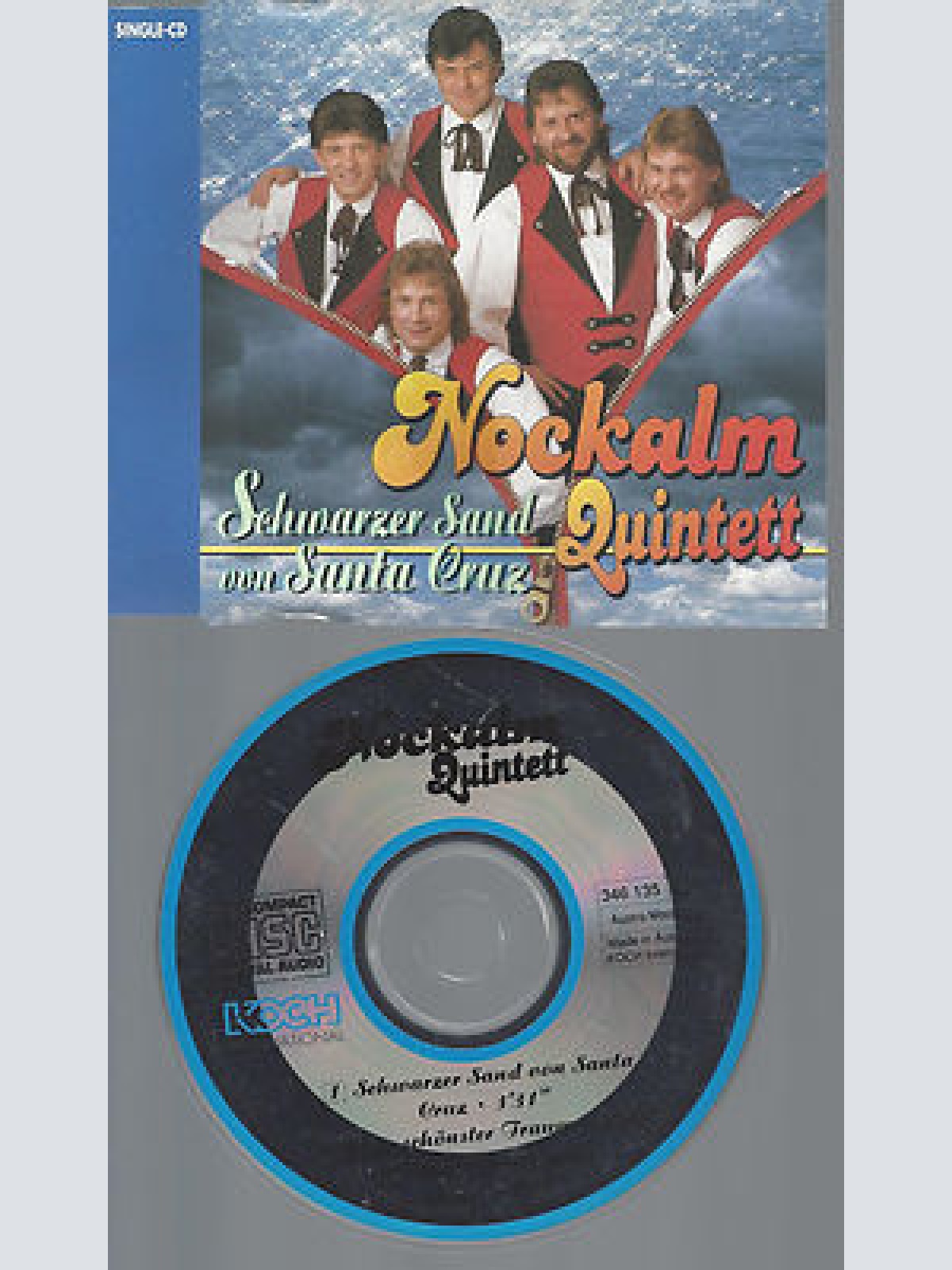 CD--NOCKALM QUINTETT SCHWARZER SAND VON SANTA CRUZ