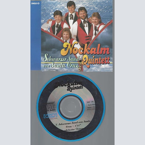 CD--NOCKALM QUINTETT SCHWARZER SAND VON SANTA CRUZ