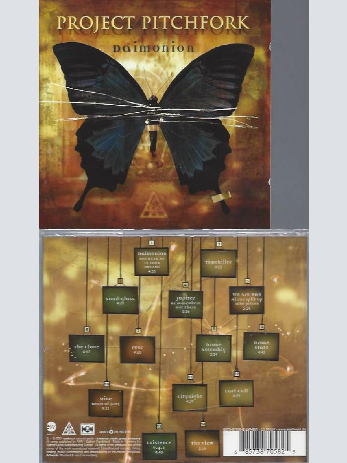 CD-  Project Pitchfork – Daimonion