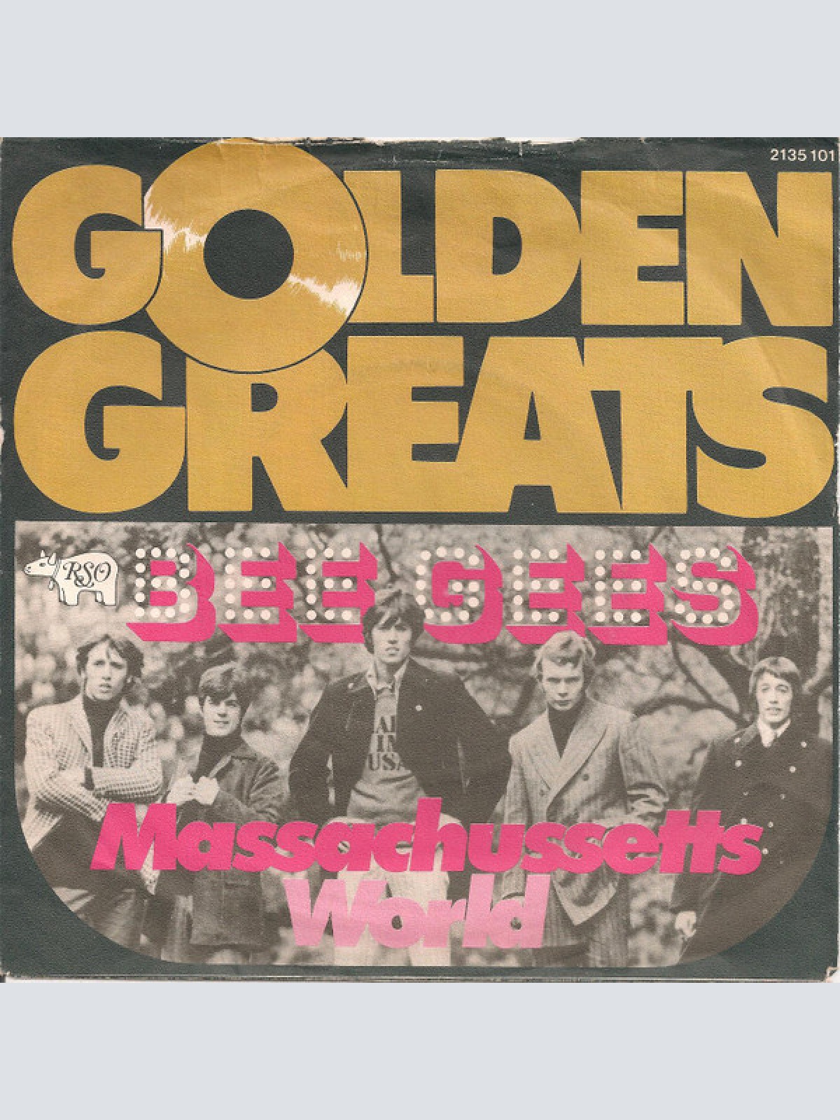 7", Single Bee Gees - Massachussetts / World