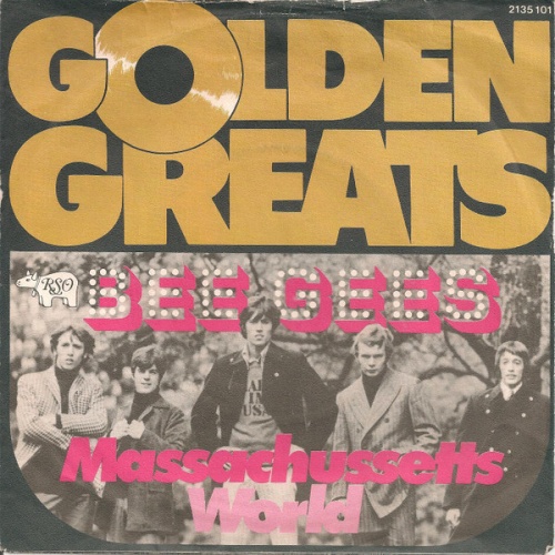 7", Single Bee Gees - Massachussetts / World