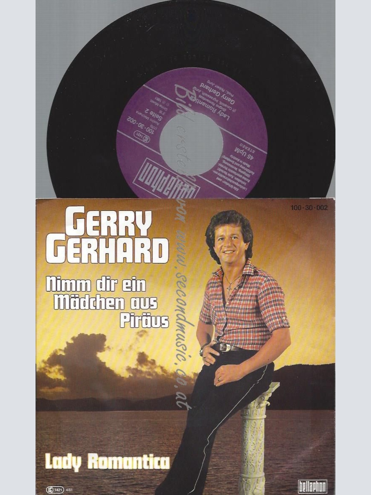 7"  Gerry Gerhard  Nimm Dir Ein Mädchen Aus Piräus