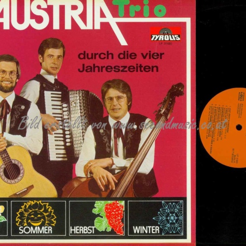 LP--Austria Trio – Mit Dem Austria Trio Durch Die 4 Jahreszeiten /   NM