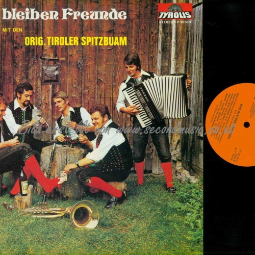 LP--Original Tiroler Spitzbuam – Wir Bleiben Freunde /   NM