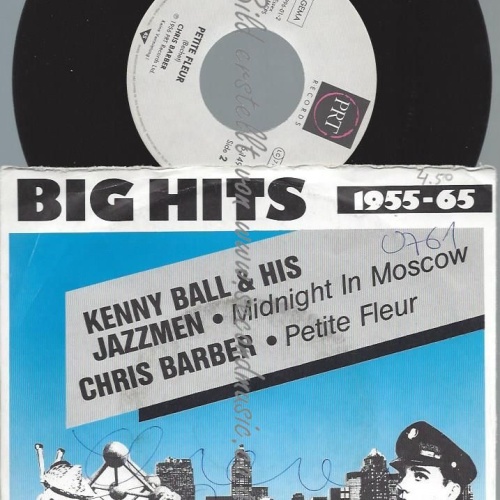 7"   Chris Barber / Kenny Ball  Petite Fleur / Midnight In Moscow