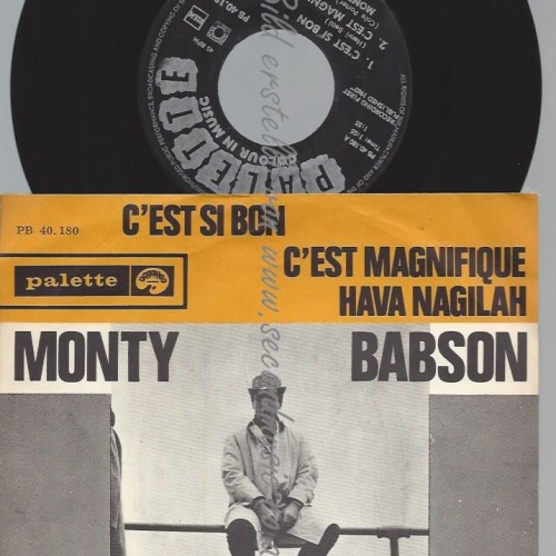 7"   Monty Babson  C'Est Si Bon