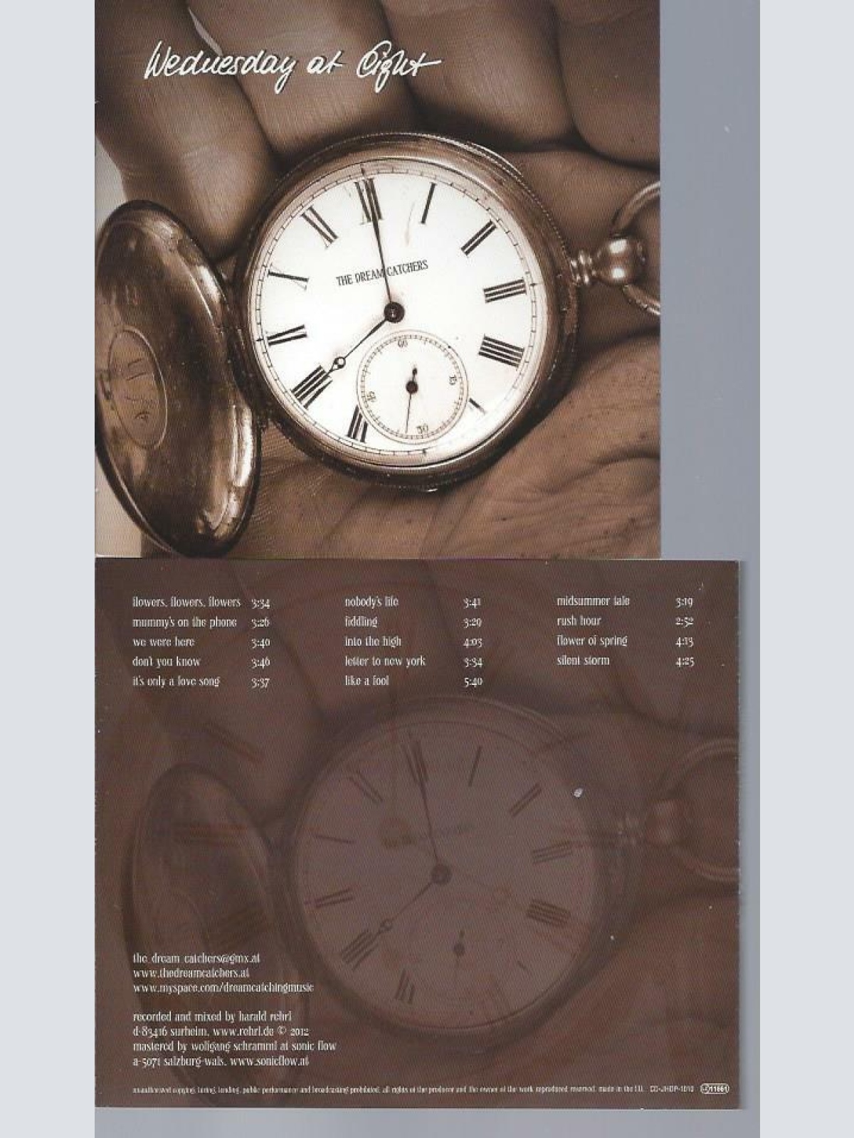 CD--WEDNESDAY AT EIGHT THE DREAM CATCHERS