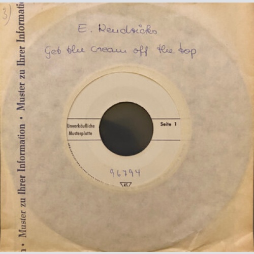 E. Kendricks* - Get The Cream Off The Top (7", Single, Promo)