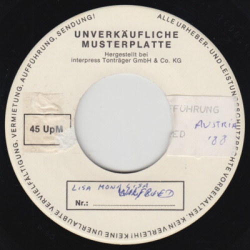 Wilfried - Lisa Mona Lisa (7", Single, TP)