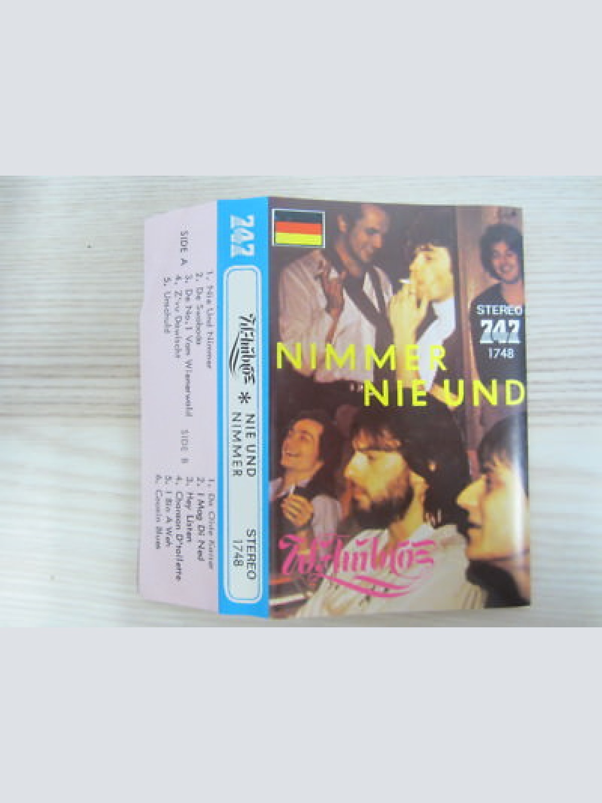 MC / WOLFGANG AMBROS-NIE UND NIMMER /  RARITÄT / AUSTRIA /  JAPAN PRESSUNG /