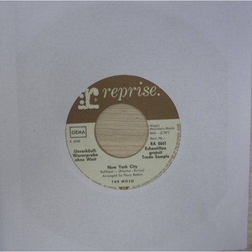 The Mojo Men - Not Too Old To Start Crying/New York City (7", Single, Promo)