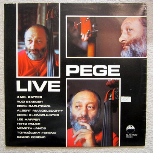 LP / KARL RATZER / AUSTRIA / RARITÄT / LIVE PEGE / RUDI STAEGER / KLEINSCHUSTER