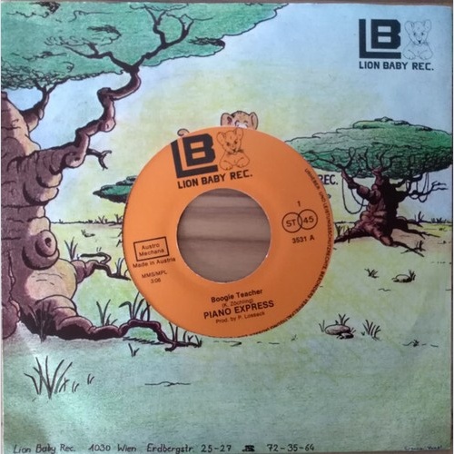 Piano-Express - Boogie Teacher (7", Single)