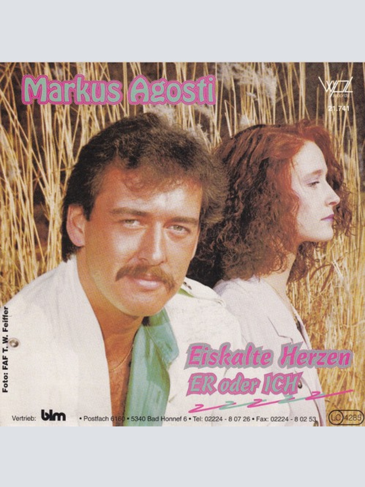 Markus Agosti - Eiskalte Herzen (7")