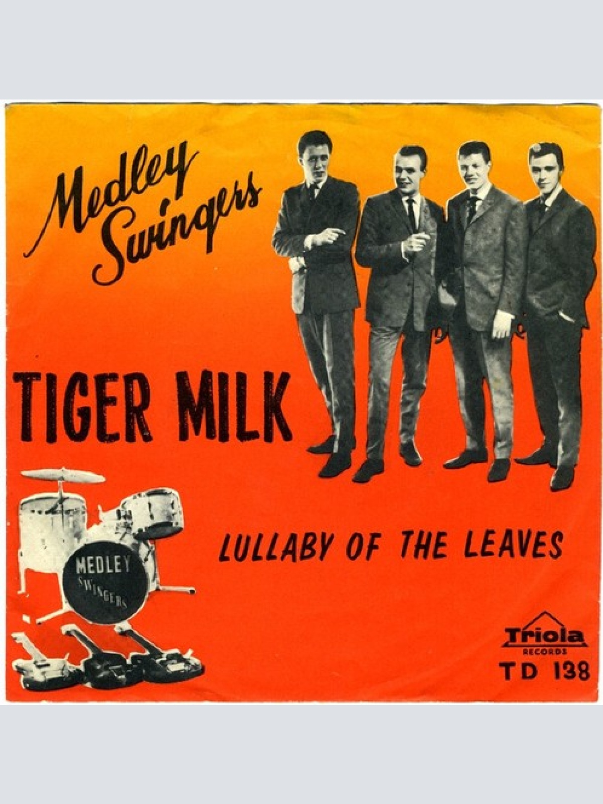 Medley Swingers - Tiger Milk / Lullaby Of The Leaves (7", Single, Mono)