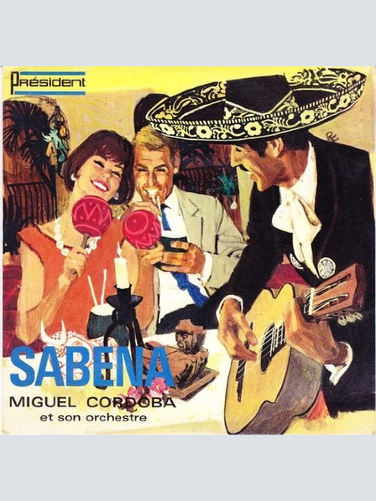 Miguel Cordoba Et Son Orchestre - Sabena (7", Single)