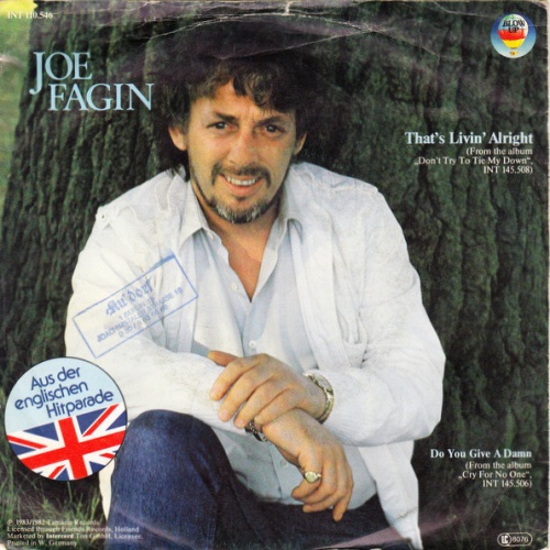 Joe Fagin - That's Livin' Alright (7", Single)