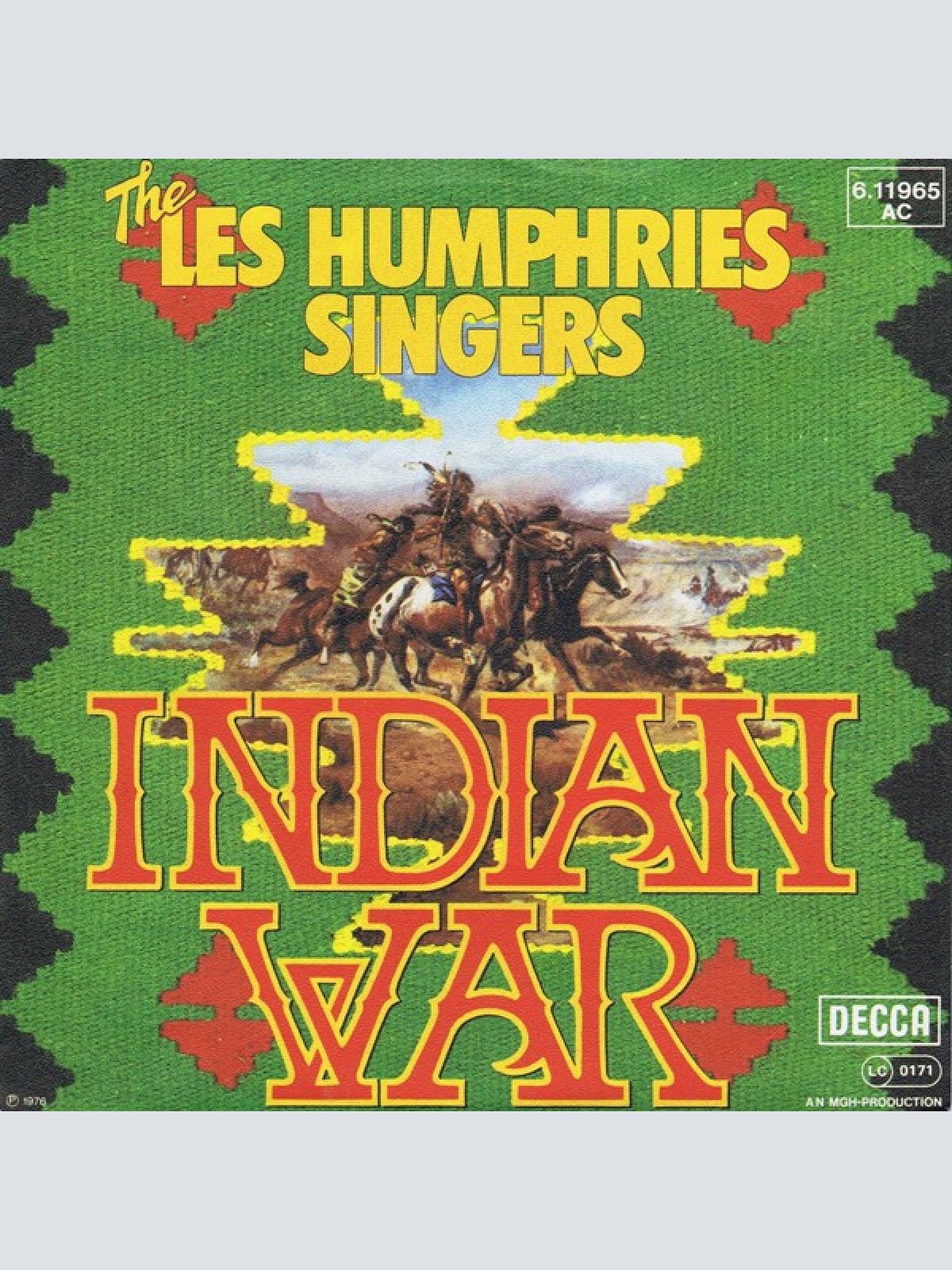 Les Humphries Singers - Indian War (7", Single)