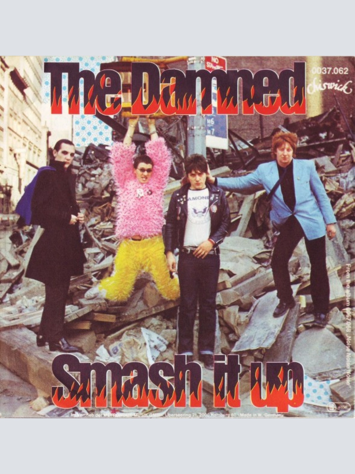 The Damned - Smash It Up (7", Single)