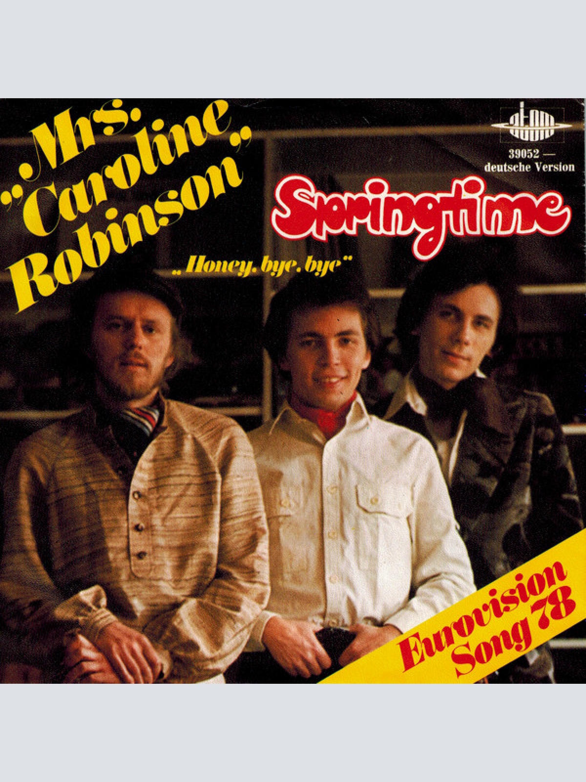 Springtime (3) - Mrs. Caroline Robinson (7", Single)
