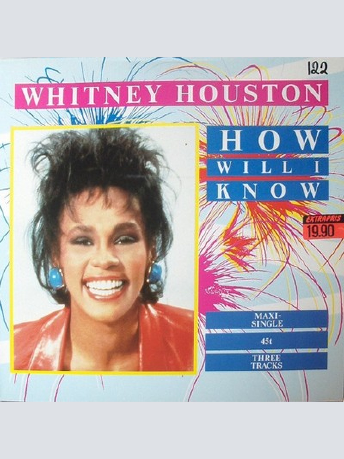 12", Maxi Whitney Houston - How Will I Know