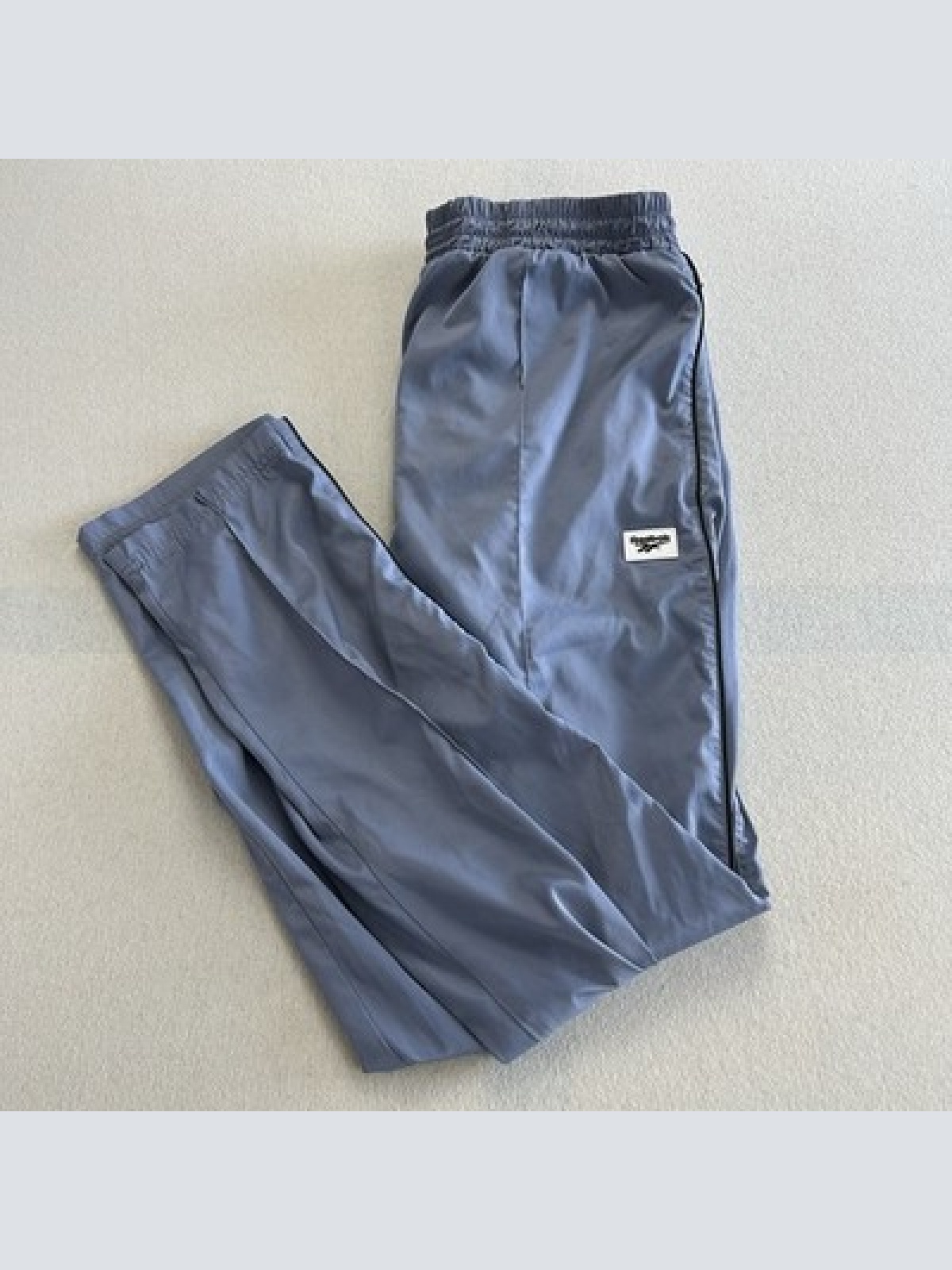 Reebok Classic Jogginghose Größe L Blau/Grau Sehr guter Zustand Taschen