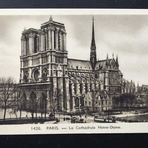 Paris - La Cathedrale Notre-Dome - Frankreich 400243 TH