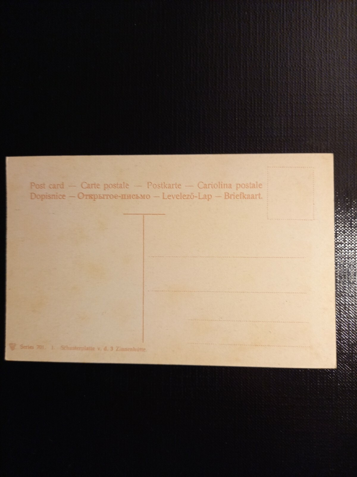 Schusterplatte v.d.3 Zinnen 400315 gr F