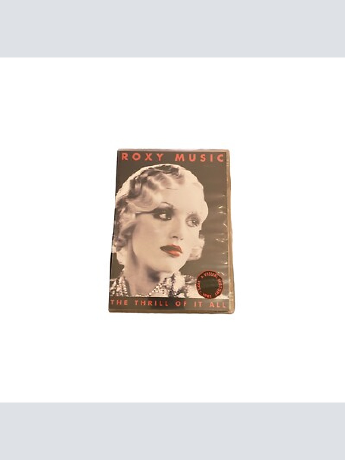 3520 Roxy Music THE THRILL OF IT ALL HC Virgin Records