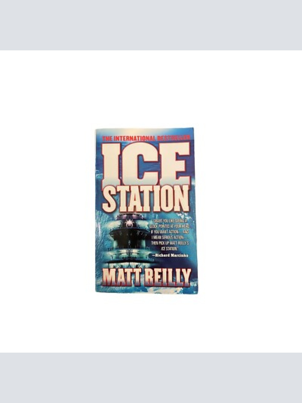 3492 Matt Reilly ICE STATION +Abb ST. Martin's Paperbacks