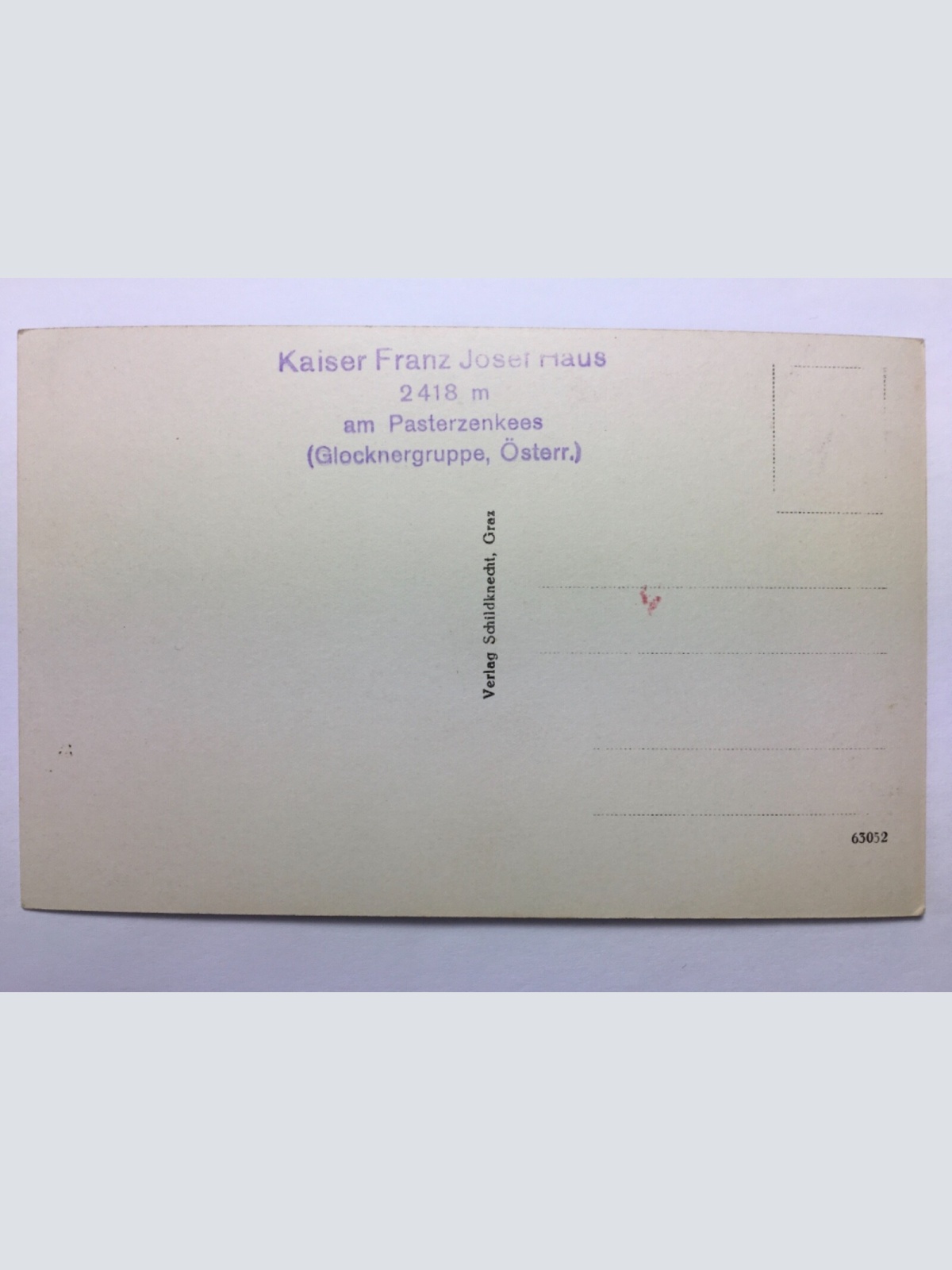 Neue Glocknerstrasse Parkpl. - Grossglockner - Kaiser Franz Josef Haus 30127 TH