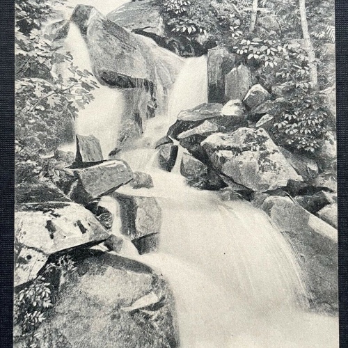 Vorgesen Weisser See Wasserfall Gebirge Berg Vosges Wald Frankreich 410725 C