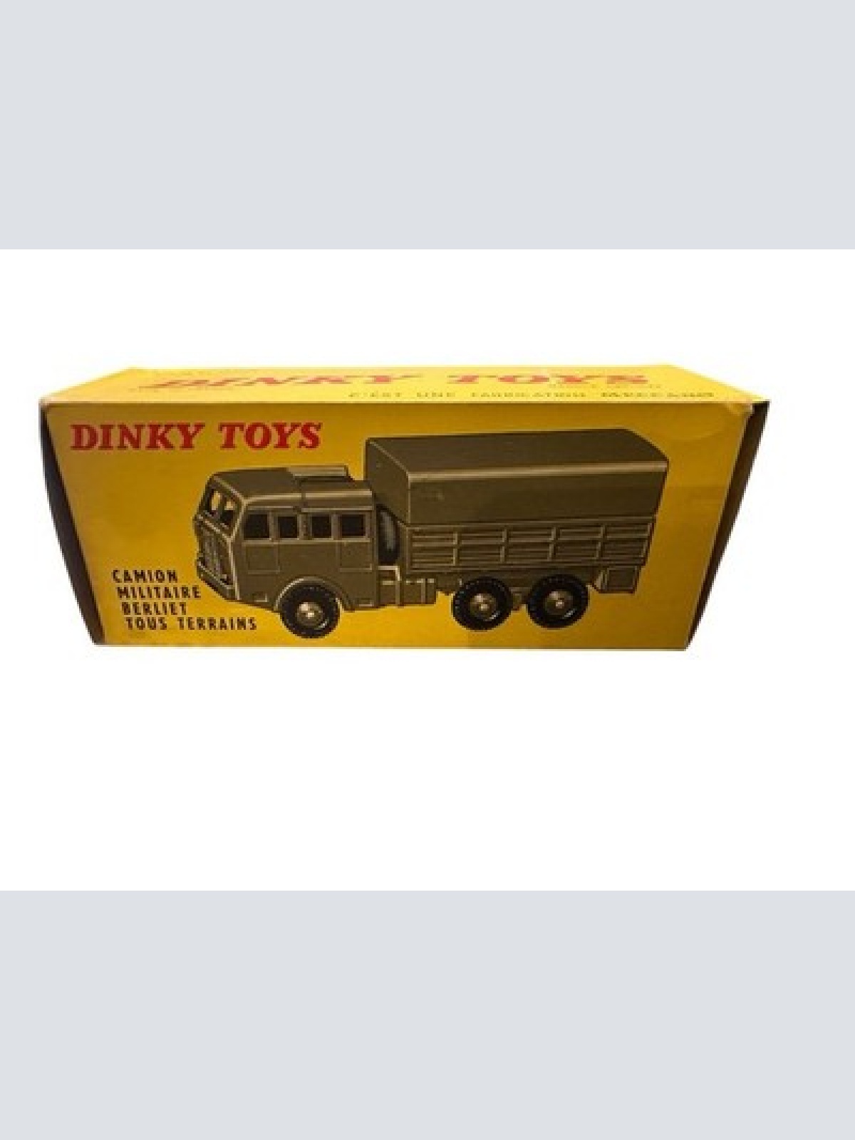 Dinky Toys Camion Militaire Berliet Tous Terrains mit original Box