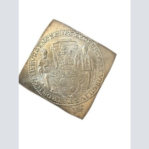 Doppel Talerklippe Taler Salzburg von 1682 Original nur 10 Exemplare Repro