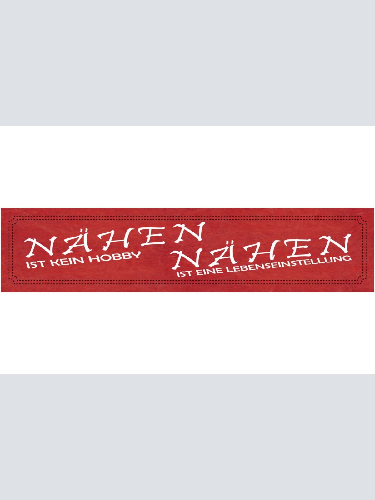 Schild Nähen Ist Kein Hobby Nähen Ist Eine Lebenseinstellung 46 x 10