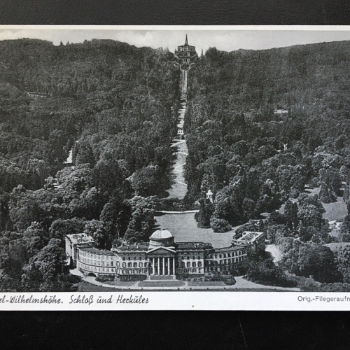Kassel-Wilhelmshöhe - Schloß und Herkules - Deutschland 400357 TH D
