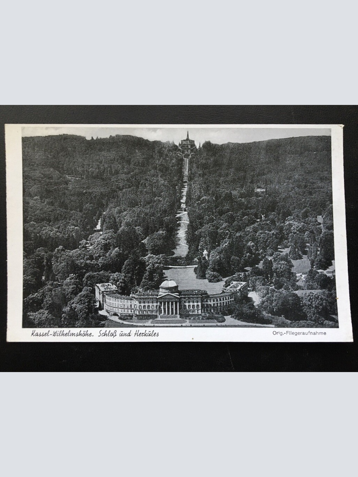 Kassel-Wilhelmshöhe - Schloß und Herkules - Deutschland 400357 TH D