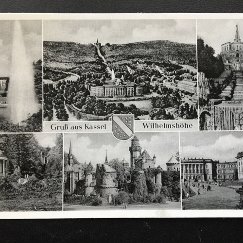 Gruß aus Kassel - Wilhelmshöhe - Collage - Deutschland 400278 TH F